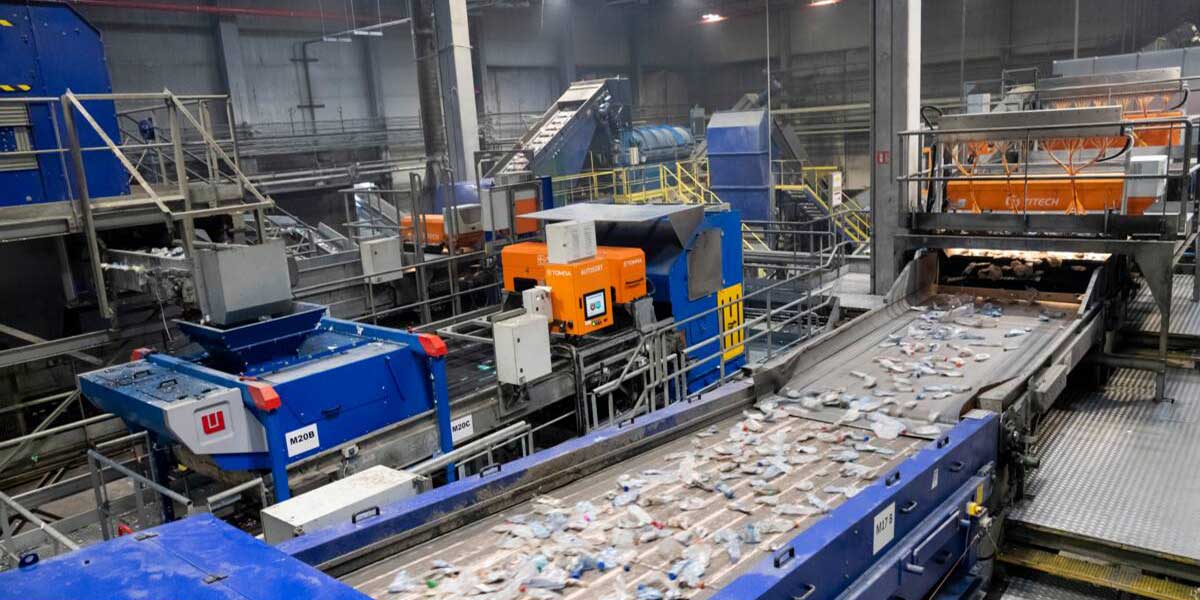 bâtiment industriel - usine de recyclage de déchets à Marrakech au Maroc